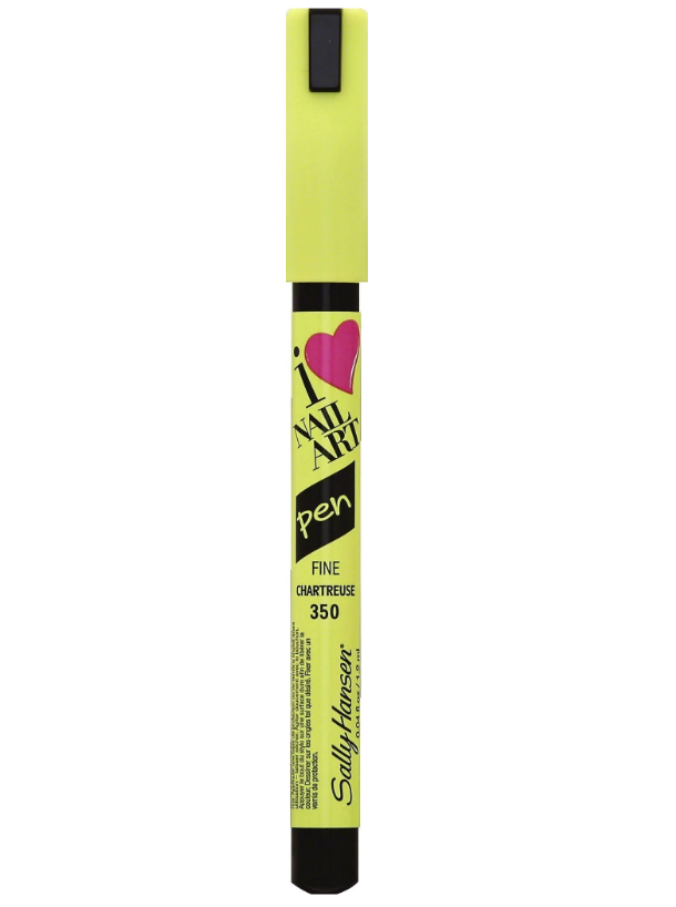 Sally Hansen I Love Nail Art Pen #350 Fine Chartreuse 0.04 Fl Oz - $6.37