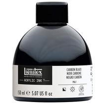 Liquitex, Carbon Black Professional Acrylic Ink 5.1-oz jar, Fl (Pack of 1), 5 - £32.28 GBP
