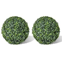  Artificial Plant Set of 2 Mixed green PVC 14 in diameter - $110.38