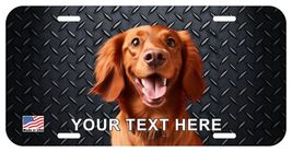 IRISH SETTER FACE CAN PERSONALIZE NOVELTY METAL LICENSE PLATE C - $6.00