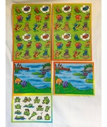 3 Sheets VINTAGE AGC, Inc FROGS and ANTS Picnic Relaxing Summer Activity&#39;s - $13.53 CAD