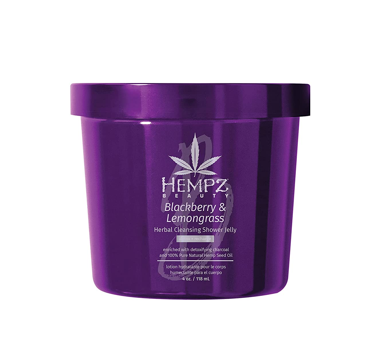 Hempz Blackberry & Lemongrass Herbal Cleansing Shower Jelly, 4 Oz. - $16.30