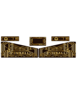 Great Gatsby Atgames Legends Pinball Design Decal Virtual Pinball graphi... - $90.00+
