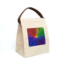 Canvas &quot;Liquid Star&quot; Lunch Bag With Strap - £19.95 GBP
