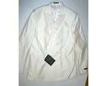 New NWT 54 Mens Suit Pants Jacket Blazer 44 Italy Valentino Cream White Designer - $2,257.20