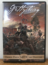Gettysburg Three Days Of Destiny DVD Movie - £799.35 GBP