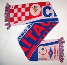 Croatia fan scarf 2002 Korea Japan World cup soccer football championship - £18.09 GBP