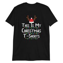 This is My Christmas Shirt | Funny Christmas Men Women T-Shirt Black - £14.53 GBP+
