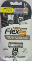 BIC Flex 5 Titanium 5-Blade Disposable Razor for Men, For a Smooth &amp; Com... - $9.94