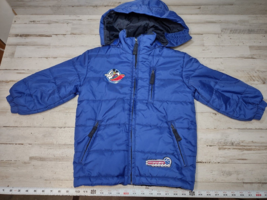 Disney Store Mickey Big Air Snowboarding Skiing XS Insulated Kids Jacket Blue - £26.69 GBP