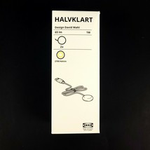 Ikea Halvklart (2 Pack) LED Cabinet Spotlight  White Bookshelf Closet Li... - £12.87 GBP