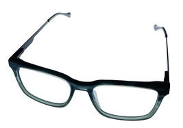 Lucky Mens Ophthalmic Green Horn  Soft Rectangle Plastic Frame D508. 51mm - £35.96 GBP