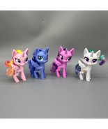 My Little Pony Unicorn Pegasus Figures Lot 4 Brushable Hair Wing Toy 202... - $45.16 CAD