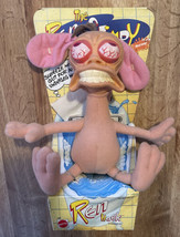 Ren & Stimpy RUDE TOOT REN HOEK 10" Plush Doll New in Box 1992 Mattel No. 2451 - $27.09