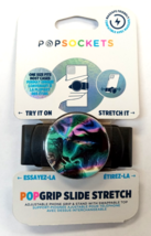 PopSocket Slide Stretch Phone Grip Stand With Swappable Top PopGrip - Bl... - $318.72 MXN