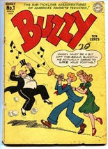 BUZZY #1 comic book 1944-HTF First issue-DC-Rare Teen Humor - £138.66 GBP