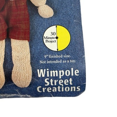 Holly Berry Bakery Eggnog Santa Kit by Wimpole Street Creations 9"H Item image 6