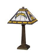 Los Angeles Chargers 290 Stained Glass Tiffany Mission Style Table Lamp ... - $2,727.61 MXN