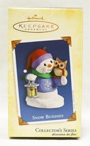 VINTAGE 2005 Hallmark Keepsake Christmas Ornament Snow Buddies Snowman - £19.71 GBP