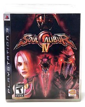 Soul Calibur IV 4 Sony PlayStation 3 PS3 Black Label Complete CIB - £8.41 GBP