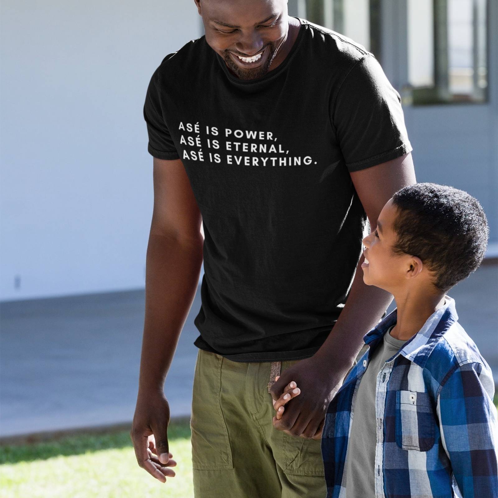 Ase African Men Short Sleeve Tshirt 100% Cotton - $21.00