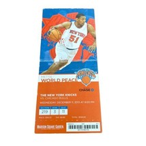 2013 Chicago Bulls at NY Knicks Ticket Stub 12/11 Carmelo Anthony 30 Pts Artest - £9.46 GBP