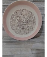 Nice USA Vintage 1963 Pink /Gold Calendar date -Windmill Scene 8” - $315.91 MXN