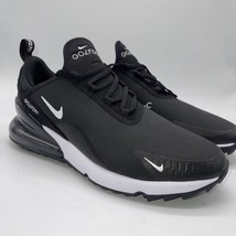 Nike Air Max 270 Golf Spikeless Shoes Black White CK6483-001 Men’s Size 5.5 - £156.36 GBP
