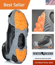 Professional-Grade Low-Pro Ice Cleats for Alpinists - Lightweight Spike ... - $70.49