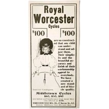 Royal Worcester Middletown Bicycle 1897 Advertisement Victorian Bikes ADBN1A6 - $14.99