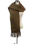 Alpaca Diana Peruvian Caramel Wool Scarf Light, NEW - $19.53 CAD