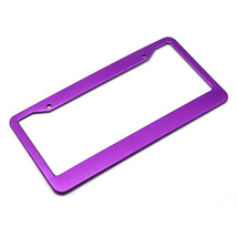 1 PC PURPLE USAcar  license plate frame holder car modification Auto Part - $19.00