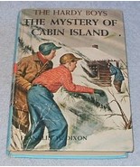  Hardy Boys Book Mystery of Cabin Island Franklin Dixon 1966 - £4.70 GBP