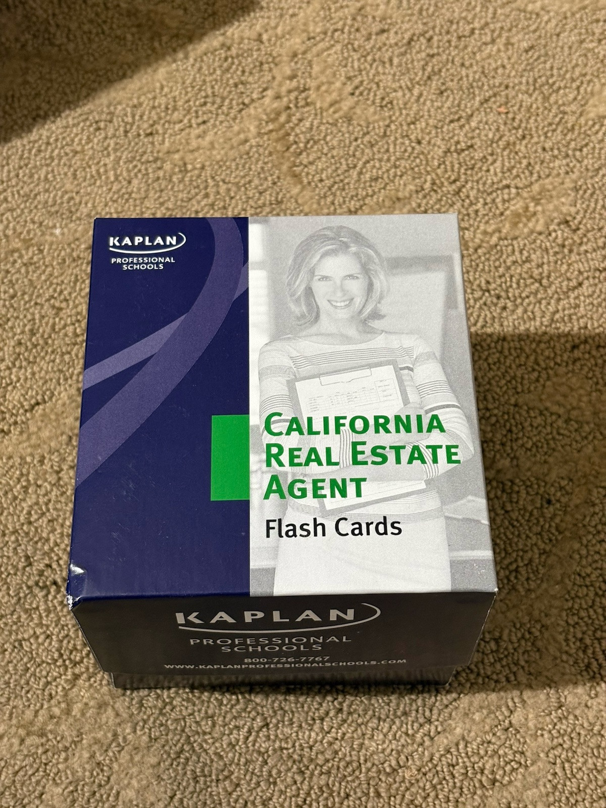 KAPLAN California Real Estate Agent Flash Cards 2006 - $38.22