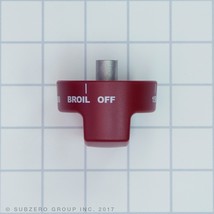 BRAND NEW OEM WOLF KNOB RED OVEN BROIL FOR GR MODELS - $135.30