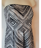 White House Black Market Strapless Striped Dress – Size 4 - $29.99