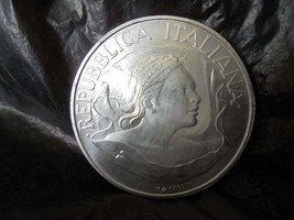 Italian Republic coin dedicated to ITALIAN FLAG Italy in silver 925 Lire 10.000  - £36.99 GBP