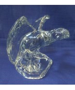 Bird Of Prey  Eagle Hawk Art Glass Crystal? Figurine Statue Heavy - £15.84 GBP