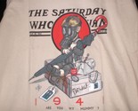 TeeFury Doctor Who LARGE &quot;The Saturday Whovian #09&quot; Saturday Night Post ... - £11.28 GBP