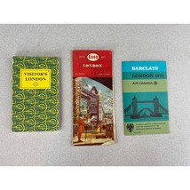 Vintage London England Tourist Booklets Abd Esso London Road Map - £8.69 GBP