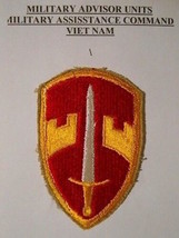 Military Assistance Command Vietnam Patch 100% Original era Patch Lot 131 - £13.83 GBP