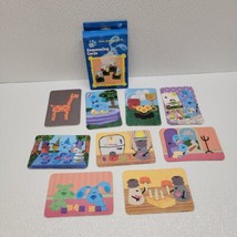 Vintage 1999 Blues Clues Think &amp; Play Cards Sequencing Cards Story Cards - Rare - £41.45 GBP