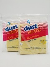 Lot Of 8 Vintage SKILCRAFT Dust Cloths 100% Cotton Terry Unopened Packag... - $256.84 MXN