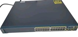 Cisco Catalyst WS-C2960S-24TD-L 24 Port Gigabit Ethernet Network Switch 2x 10G  - £18.42 GBP