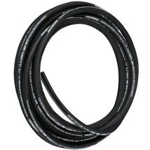 VEVOR Hydraulic Hose 50 Feet Rubber Hydraulic Hoses with 2 High-Tensile Steel W - £82.29 GBP