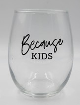 Belle Of Hope Printed Wine Glass With Sass! 17 fl oz Stemless Wine Glass (Trust  - £17.42 GBP