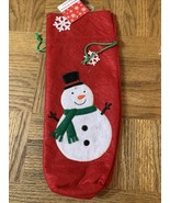 Celebrate The Season Snowman Wine Bottle Cover - €7,85 EUR