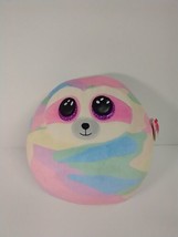 Ty Squish-a-Boos COOPER the Sloth Cushion Pillow Plush Small - £15.79 GBP