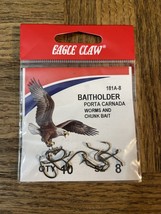 Eagle claw Baitholder Hook 181A-8 - £5.37 GBP