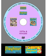 Playhour Nursery Comic 1970s &amp; Annuals on DVD. UK Classic Comics. Collec... - £4.89 GBP